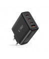 Tech-Protect NC100W-GAN charger network GaN 3x USB-C PD 100W / USB-A QC 3.0 - black