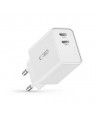 Tech-Protect C35W charger 2x USB-C PD 35W - white