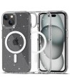 Tech-Protect FlexAir Hybrid MagSafe iPhone 15 Case - Clear Glitter