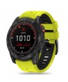 Tech-Protect IconBand Pro Strap for Garmin Fenix 3 / 5X / 3HR / 5X Plus / 6X / 6X Pro / 7X - Lime Black