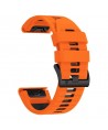 Tech-Protect IconBand Pro Strap for Garmin Fenix 3 / 5X / 3HR / 5X Plus / 6X / 6X Pro / 7X - Orange-Black