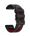 Tech-Protect IconBand Pro Strap for Garmin Fenix 3 / 5X / 3HR / 5X Plus / 6X / 6X Pro / 7X - Black/Red