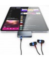 HUB Tech-Protect V6 4in1 USB-C - USB-A 3.0 / USB-C PD100W / HDMI / mini jack 3.5mm - gray