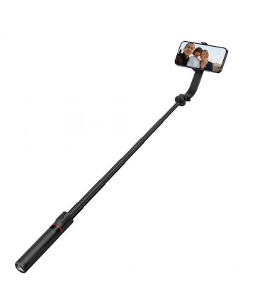 Tech-Protect L04S Bluetooth Selfie Stick with Tripod up to 95cm and 360 Head - Black
