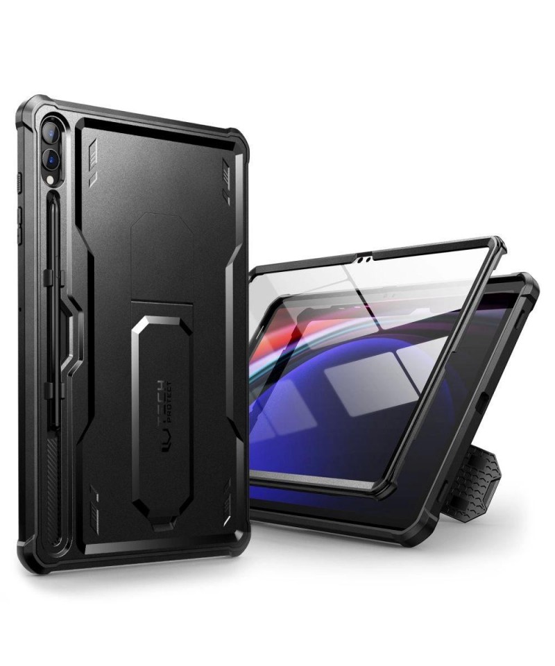 Tech-Protect Kevlar Pro Case for Samsung Galaxy Tab S9+ 12.4" X810 / X816B - Black