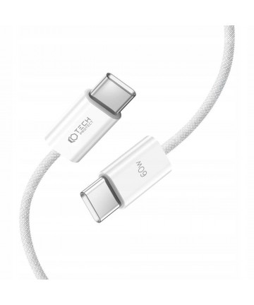 Tech-Protect UltraBoost Classic USB-C / USB-C PD cable 60W 3A 1m - white