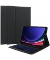Tech-Protect SC Pen + Keyboard Case with Keyboard for Samsung Galaxy Tab S9 FE+ 12.4" X610 / X616B - Black