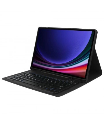 Tech-Protect SC Pen + Keyboard Case with Keyboard for Samsung Galaxy Tab S9 FE+ 12.4" X610 / X616B - Black