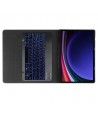 Tech-Protect SC Pen + Keyboard Case with Keyboard for Samsung Galaxy Tab S9 FE+ 12.4" X610 / X616B - Black