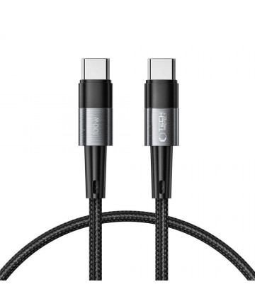 Tech-Protect UltraBoost USB-C / USB-C PD Cable 100W 5A 0.25m - Gray