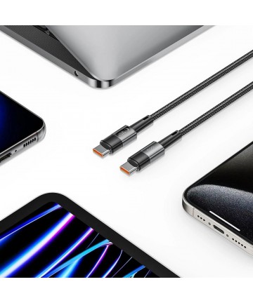 Tech-Protect UltraBoost USB-C / USB-C PD Cable 100W 5A 0.25m - Gray