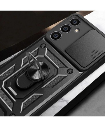 Tech-Protect CamShield Pro Case for Samsung Galaxy S23 FE - Black