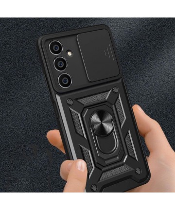 Tech-Protect CamShield Pro Case for Samsung Galaxy S23 FE - Black