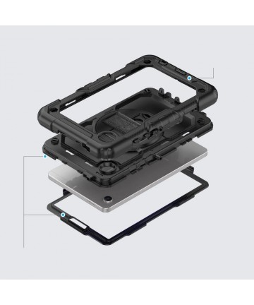 Tech-Protect Solid360 Case for Samsung Galaxy Tab A9 8.7 X110 / X115 - Black