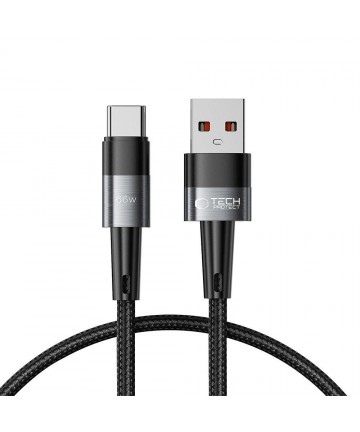 Tech-Protect UltraBoost USB-C / USB-A Cable 66W 6A 0.5m - Gray