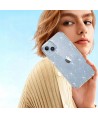 Tech-Protect FlexAir Hybrid Case for Samsung Galaxy S23 FE - Clear-Glitter