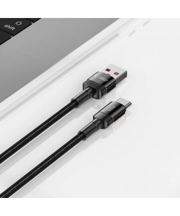 Tech-Protect UltraBoost Evo USB-C / USB-A cable 100W 5A 0.5m - black