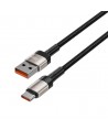 Tech-Protect UltraBoost Evo USB-C / USB-A cable 100W 5A 1m - titanium
