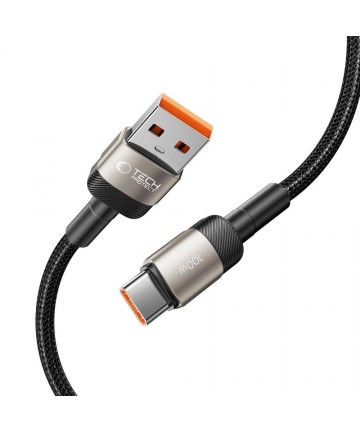 Tech-Protect UltraBoost Evo USB-C / USB-A cable 100W 5A 1m - titanium