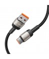 Tech-Protect UltraBoost Evo USB-C / USB-A cable 100W 5A 1m - titanium