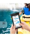 Tech-Protect Waterproof Case UWC9 waterproof for devices up to 8.9" - black and orange