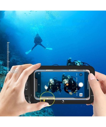 Tech-Protect Waterproof Case UWC9 waterproof for devices up to 8.9" - black and orange