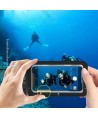 Tech-Protect Waterproof Case UWC9 waterproof for devices up to 8.9" - black and orange
