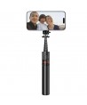 Tech-Protect L06S Bluetooth magnetic selfie stick with MagSafe, remote control, tripod up to 82cm and 360 head - black