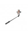 Tech-Protect L05S Bluetooth Selfie Stick with Tripod up to 105cm with LED Light - Black