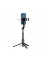Tech-Protect L05S Bluetooth Selfie Stick with Tripod up to 105cm with LED Light - Black
