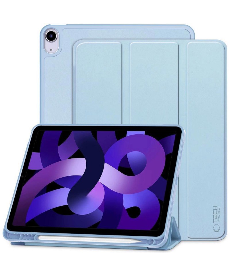 Tech-Protect SC Pen case for iPad Air 10.9" 2020-2022 / 11" 2024 - light blue