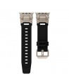 Tech-Protect Delta Pro Strap for Apple Watch 4 / 5 / 6 / 7 / 8 / 9 / SE / Ultra 1 / 2 (42/44/45/49 mm) - Black-Titanium