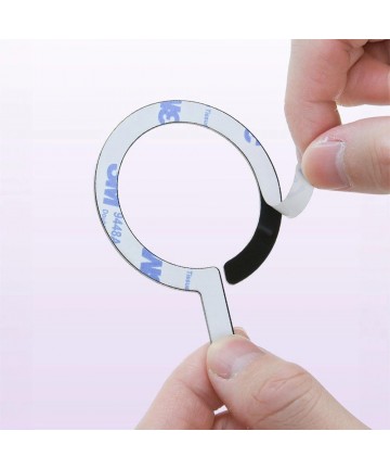 MagSafe Tech-Protect MetalRing Universal Magnetic - Black / Silver (2 pcs.)