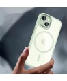 Tech-Protect MagMat MagSafe iPhone 15 Case - Clear Green