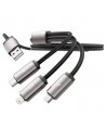 Tech-Protect UltraBoost 3in1 USB-A - Lightning / USB-C / micro USB 3.5A cable 1m - gray