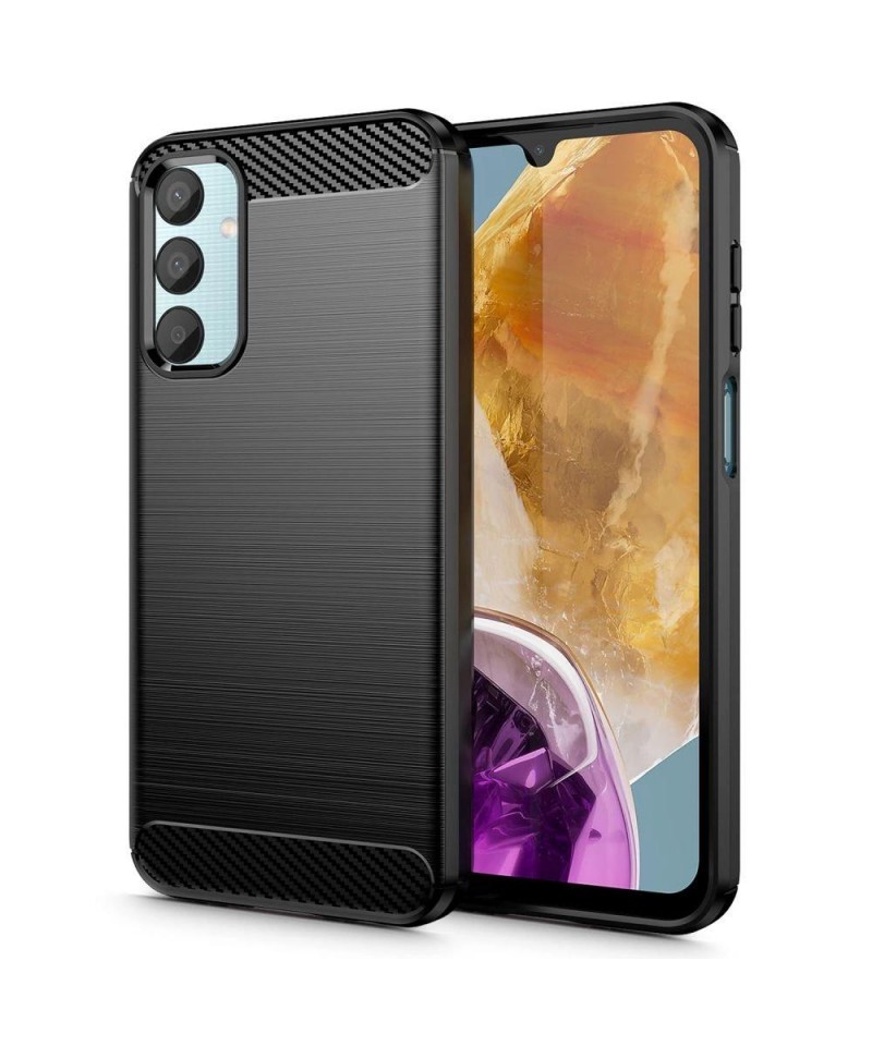 Tech-Protect TPUCarbon Case for Samsung Galaxy M15 5G - Black