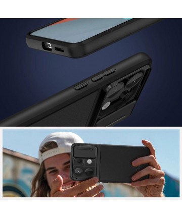 Tech-Protect Velar Cam+ Case for Xiaomi Redmi Note 13 Pro 5G / Poco X6 5G - Black