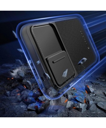 Tech-Protect Velar Cam+ Case for Samsung Galaxy A55 5G - Black