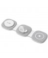 Tech-Protect QI15W-A32 3-in-1 Inductive Charger with MagSafe for Smartphone / Apple Watch / AirPods - Gray