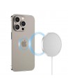 Tech-Protect QI15W-A30 MagSafe Inductive Charger with USB-C Cable - Silver