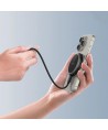 Tech-Protect QI15W-A33 Inductive Charger with MagSafe and Stand with USB-A / USB-C Cable - Black