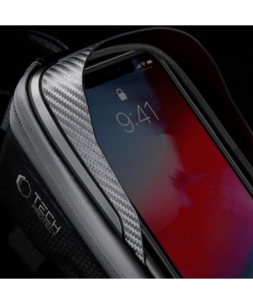 Tech-Protect V2 Bike Bag with Phone Space 1l - Black