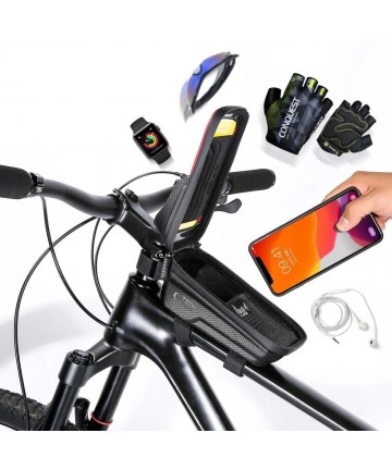 Tech-Protect V2 Bike Bag with Phone Space 1l - Black