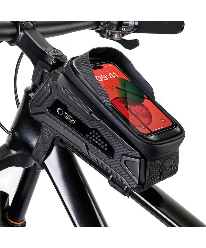 Tech-Protect V2 Bike Bag with Phone Space 1.2l - Black