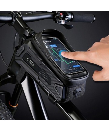 Tech-Protect V2 Bike Bag with Phone Space 1.2l - Black