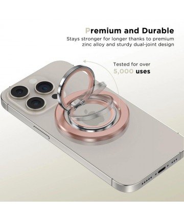 Tech-Protect MMR300 magnetic holder/ring with MagSafe - pink
