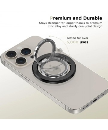 Tech-Protect MMR300 magnetic holder/ring with MagSafe - black