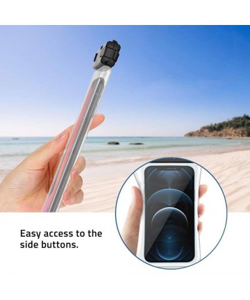 Tech-Protect Waterproof Case UWC7 waterproof for devices up to 6.9" - black and orange