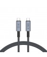 Tech-Protect UltraBoost Max USB-C 4.0 / USB-C 4.0 PD Cable 240W 8K 40Gbps 1m - Gray
