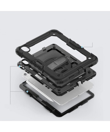 Tech-Protect Solid360 iPad Air 11" 2024 Case - Black